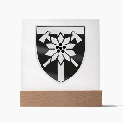 128th Mountain Assault Brigade (Ukraine) - Square Acrylic Plaque