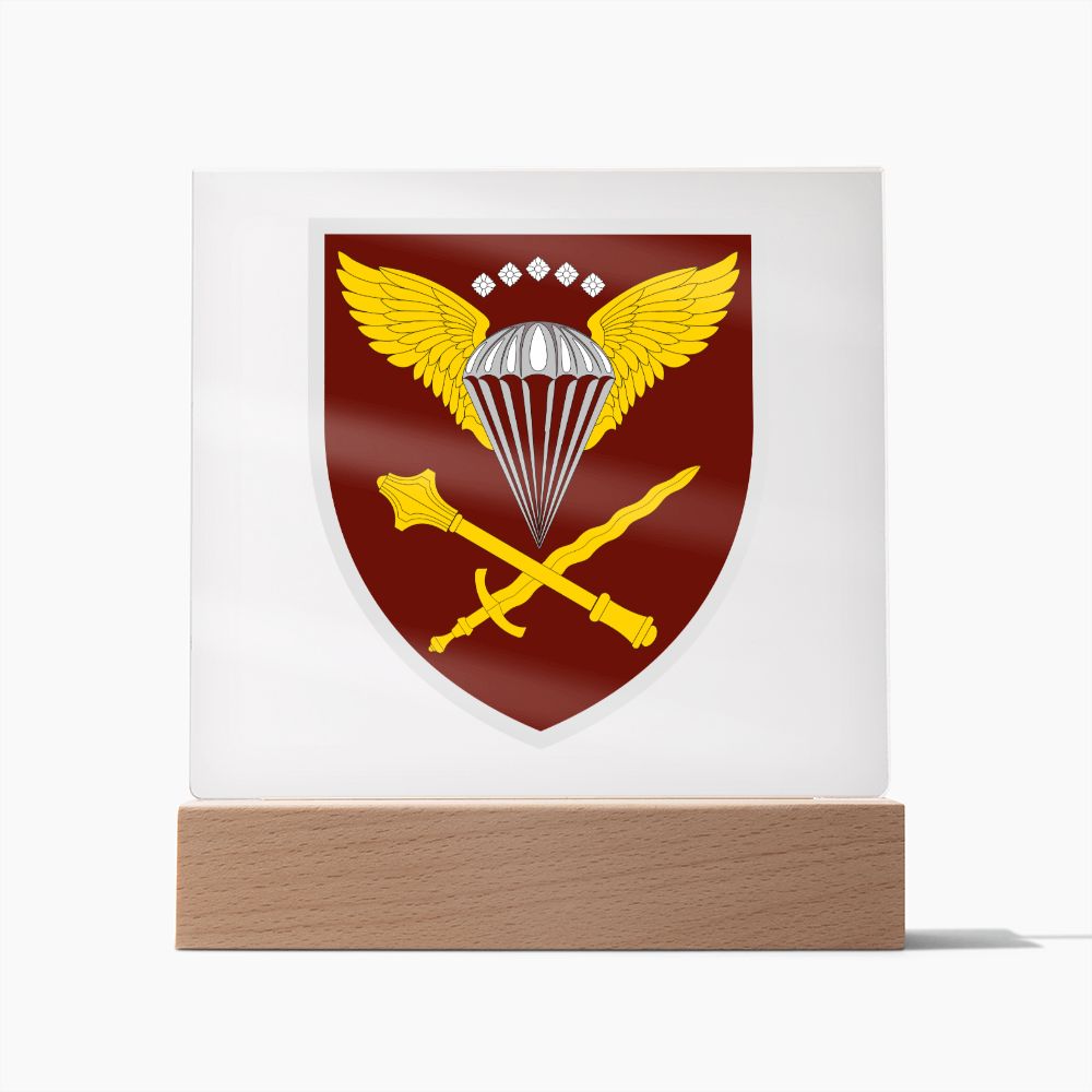 Air Assault Forces Command (Ukraine) - Square Acrylic Plaque