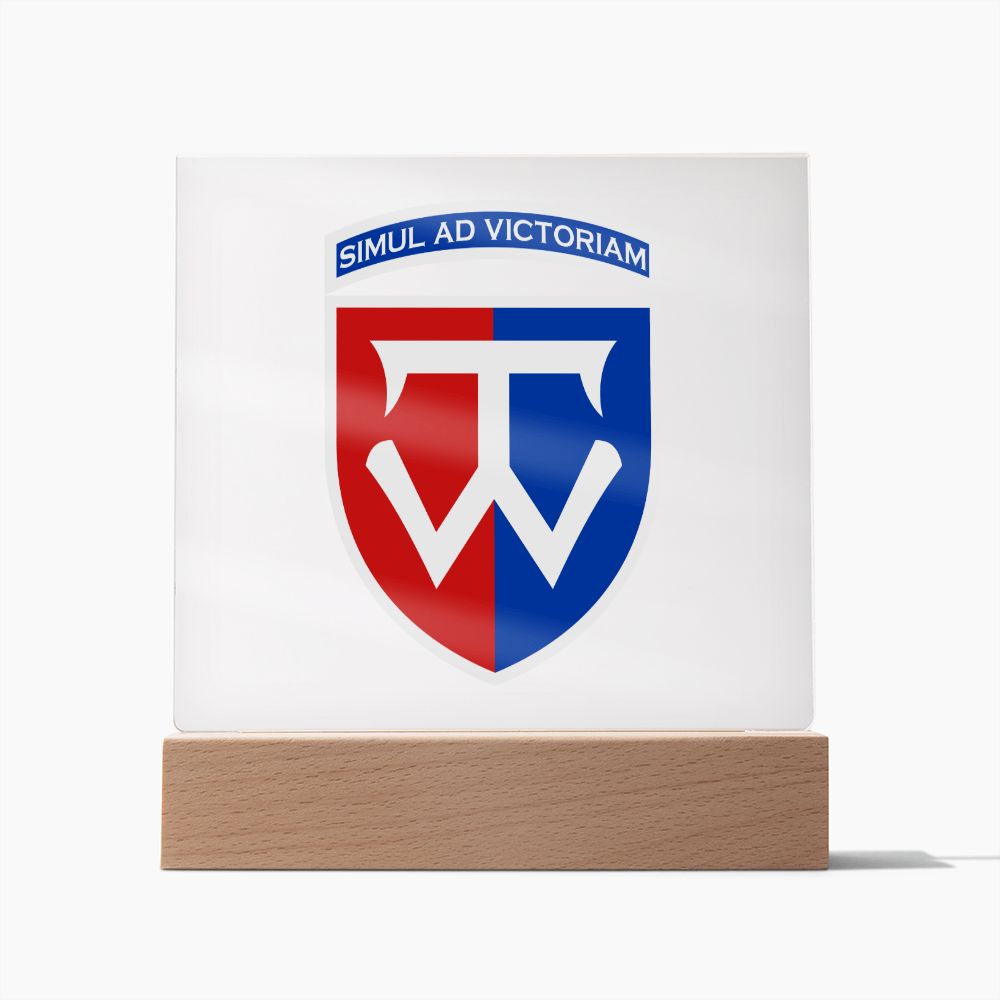 58th Motorized Infantry Brigade (Ukraine) - Square Acrylic Plaque