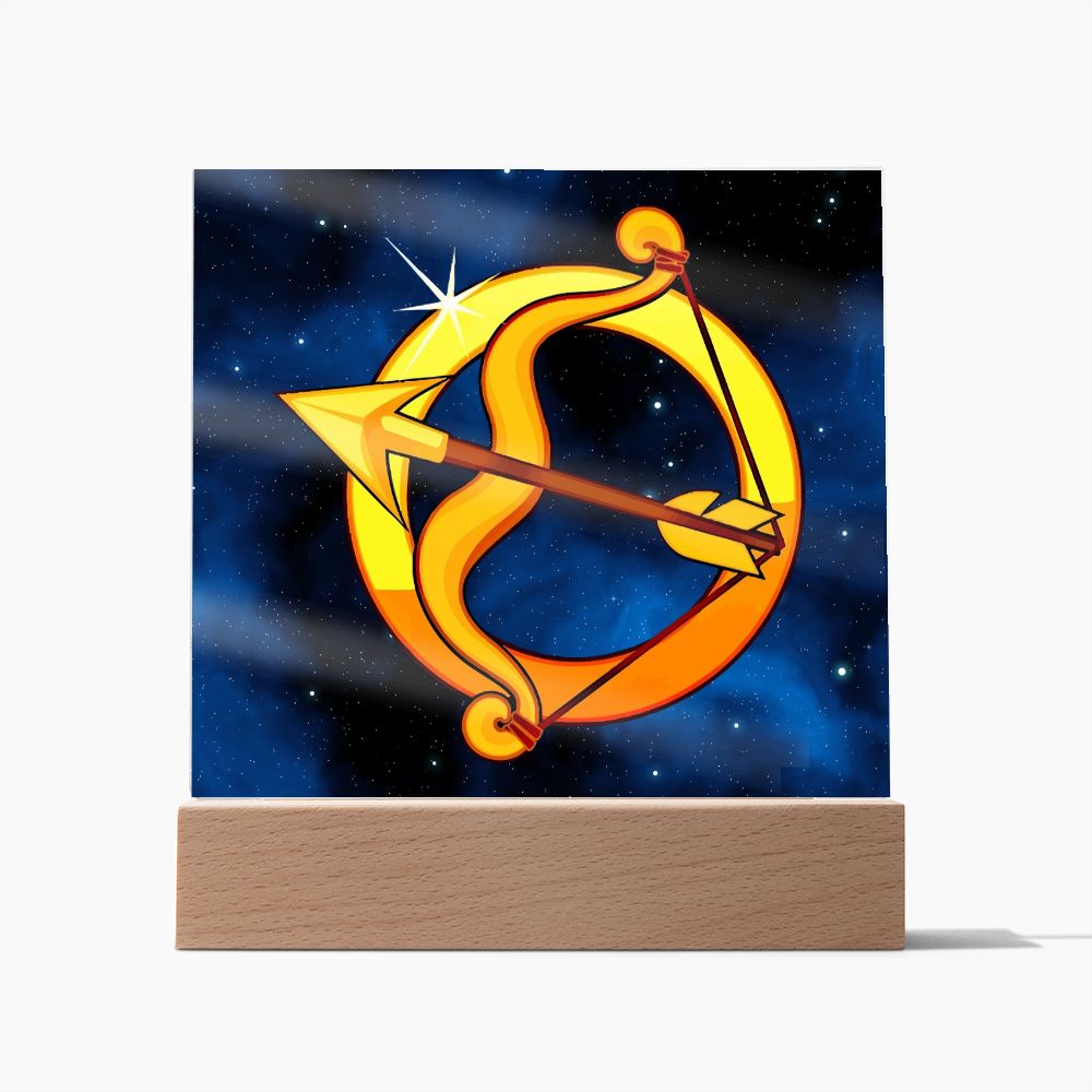 Zodiac Sign Sagittarius - Square Acrylic Plaque