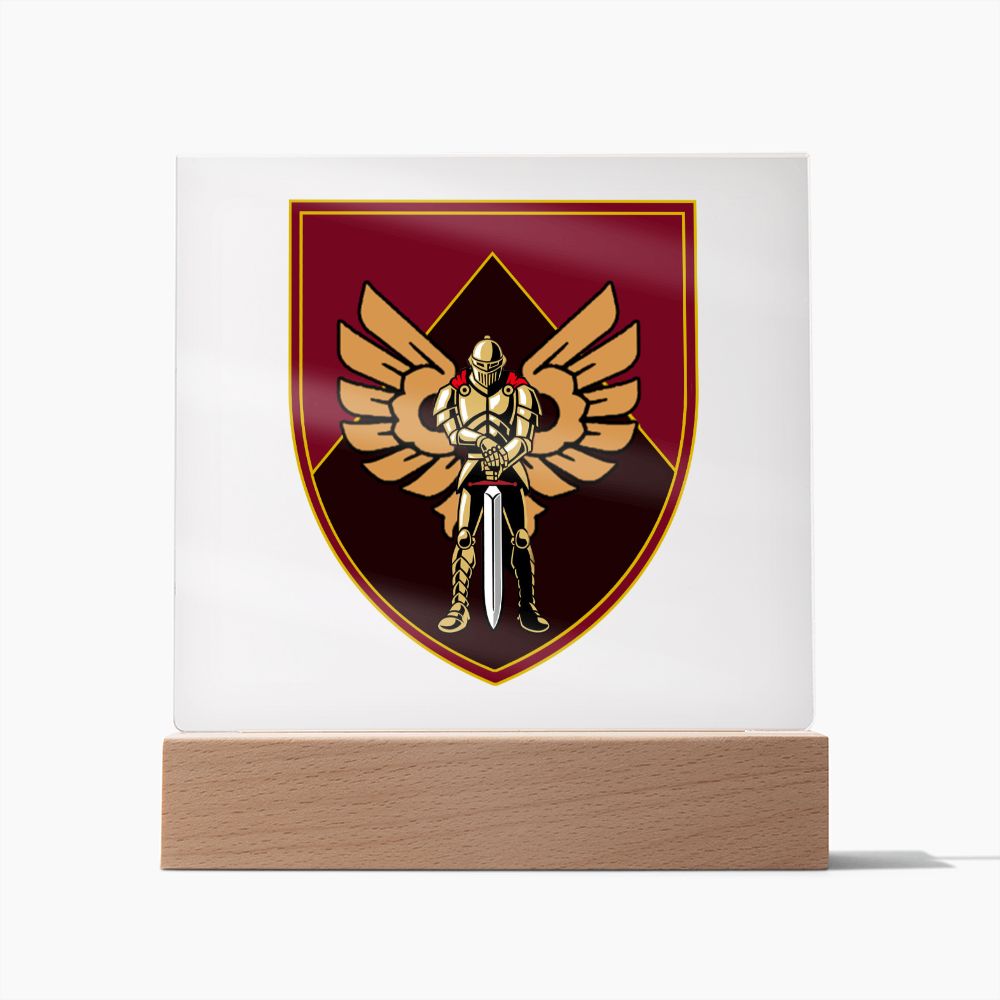 46th Air Assault Brigade (Ukraine) - Square Acrylic Plaque