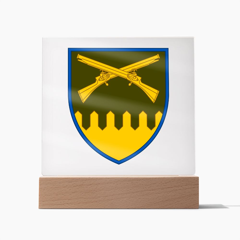 92nd Mechanized Brigade (Ukraine) - Square Acrylic Plaque