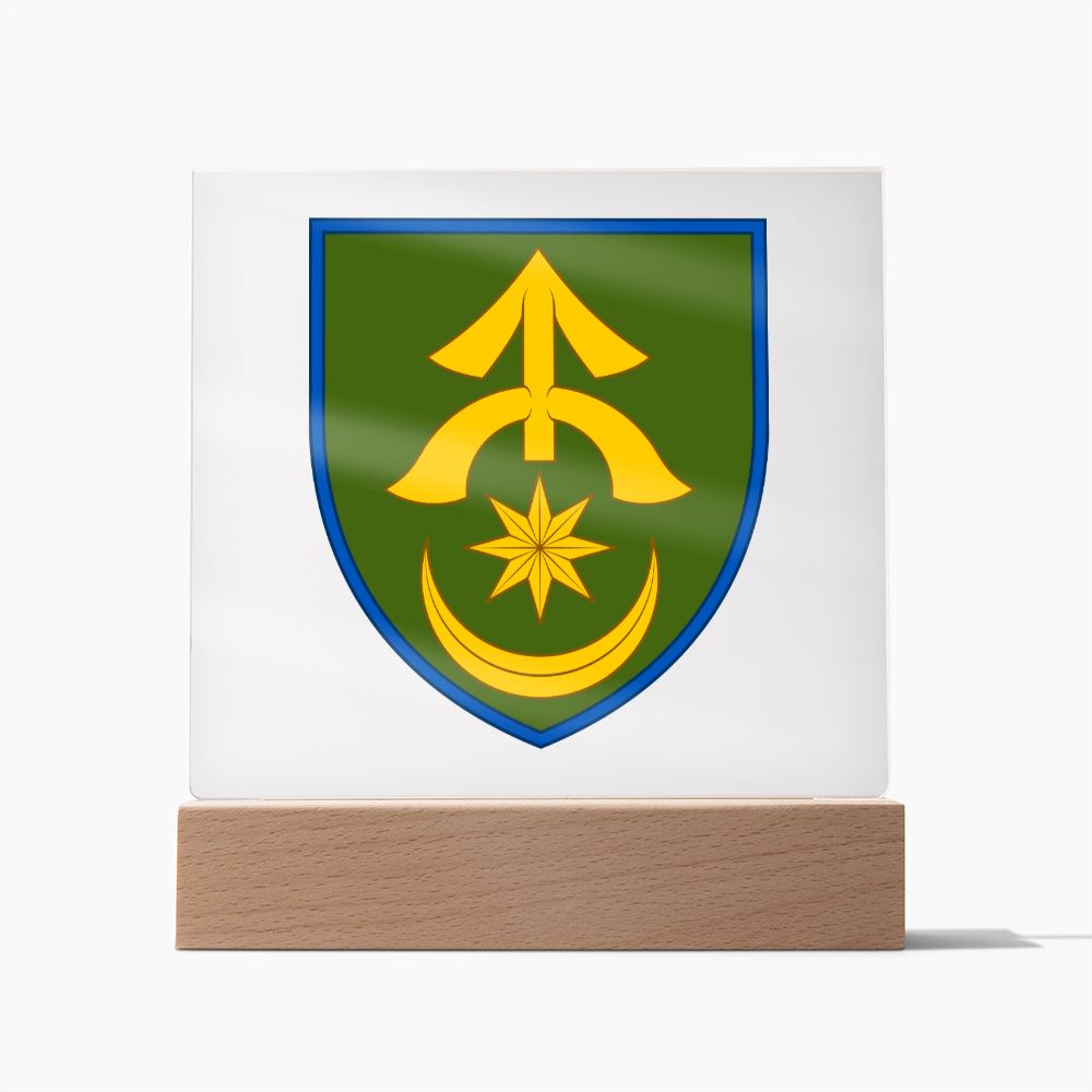 31st Mechanized Brigade (Ukraine) - Square Acrylic Plaque