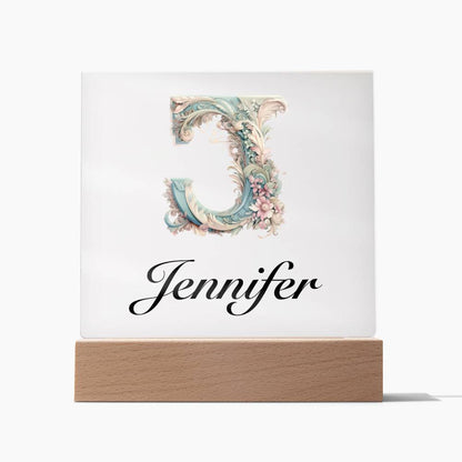 Jennifer 01 - Square Acrylic Plaque