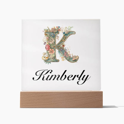 Kimberly 01 - Square Acrylic Plaque
