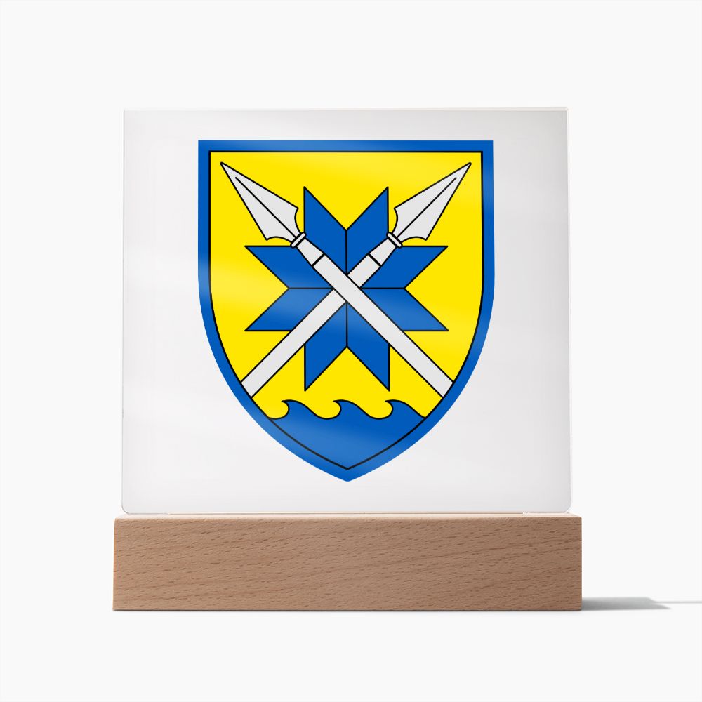 56th Motorized Infantry Brigade (Ukraine) - Square Acrylic Plaque