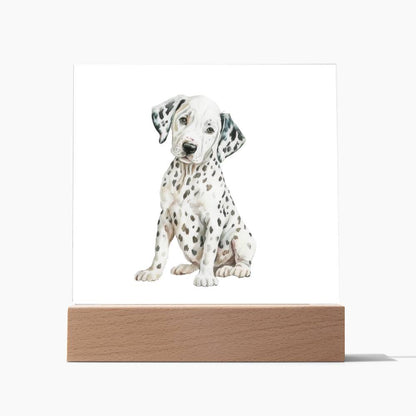 Dog Lover Collection (Watercolor) 08 - Square Acrylic Plaque