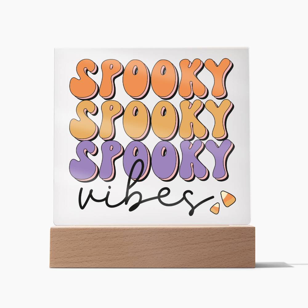 Halloween 009 - Square Acrylic Plaque