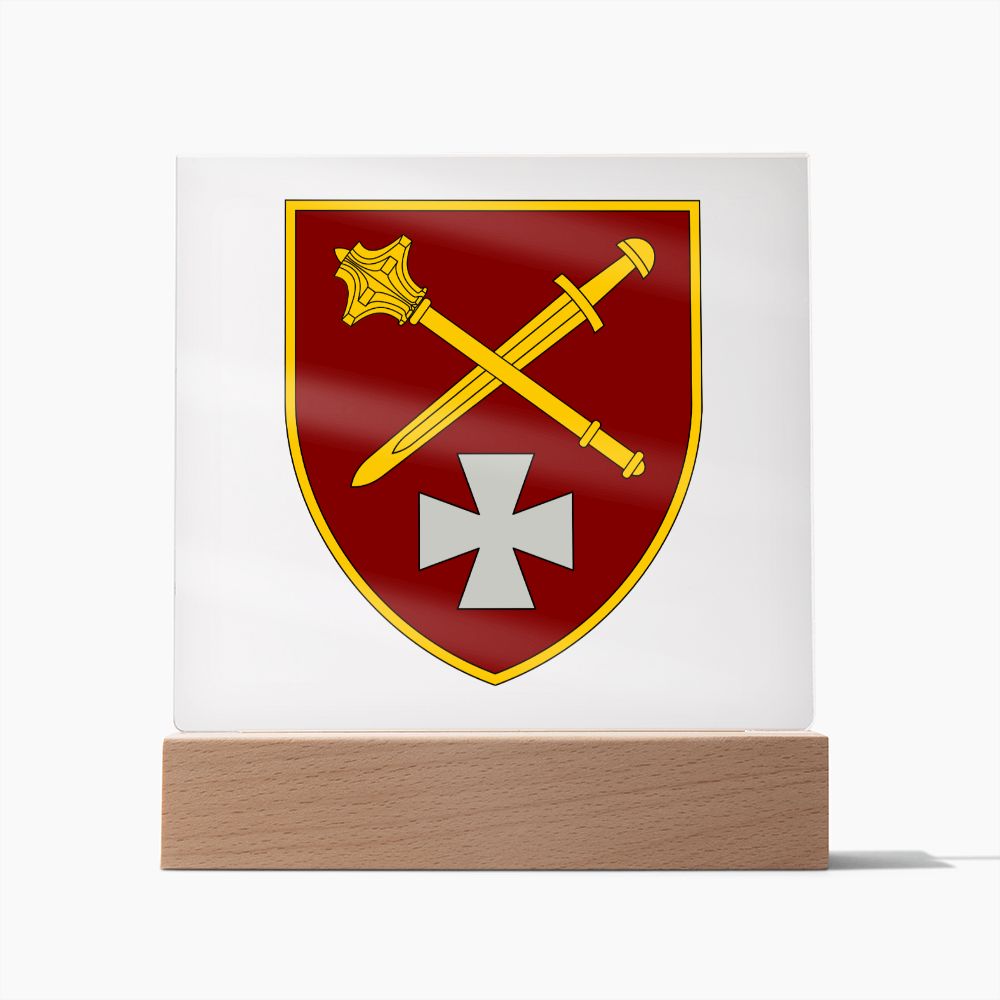 Operational Command West (Ukraine) - Square Acrylic Plaque