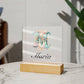 Maria 01 - Square Acrylic Plaque