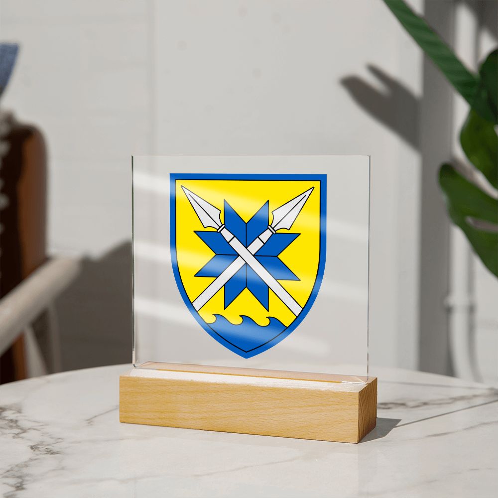 56th Motorized Infantry Brigade (Ukraine) - Square Acrylic Plaque