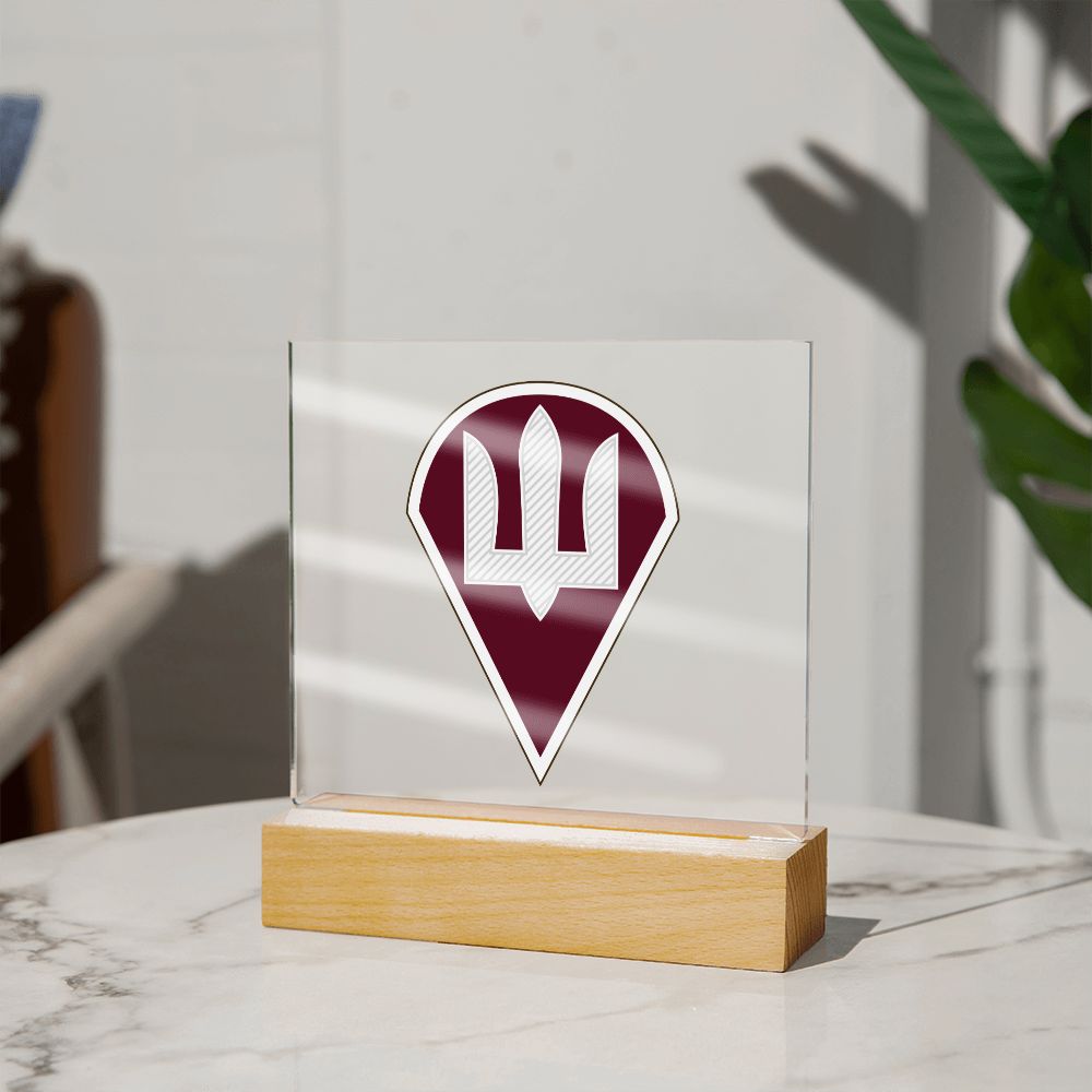 Air Assault Forces (Ukraine) - Square Acrylic Plaque