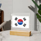 Korean Flag - Square Acrylic Plaque
