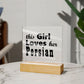 Persian - Square Acrylic Plaque
