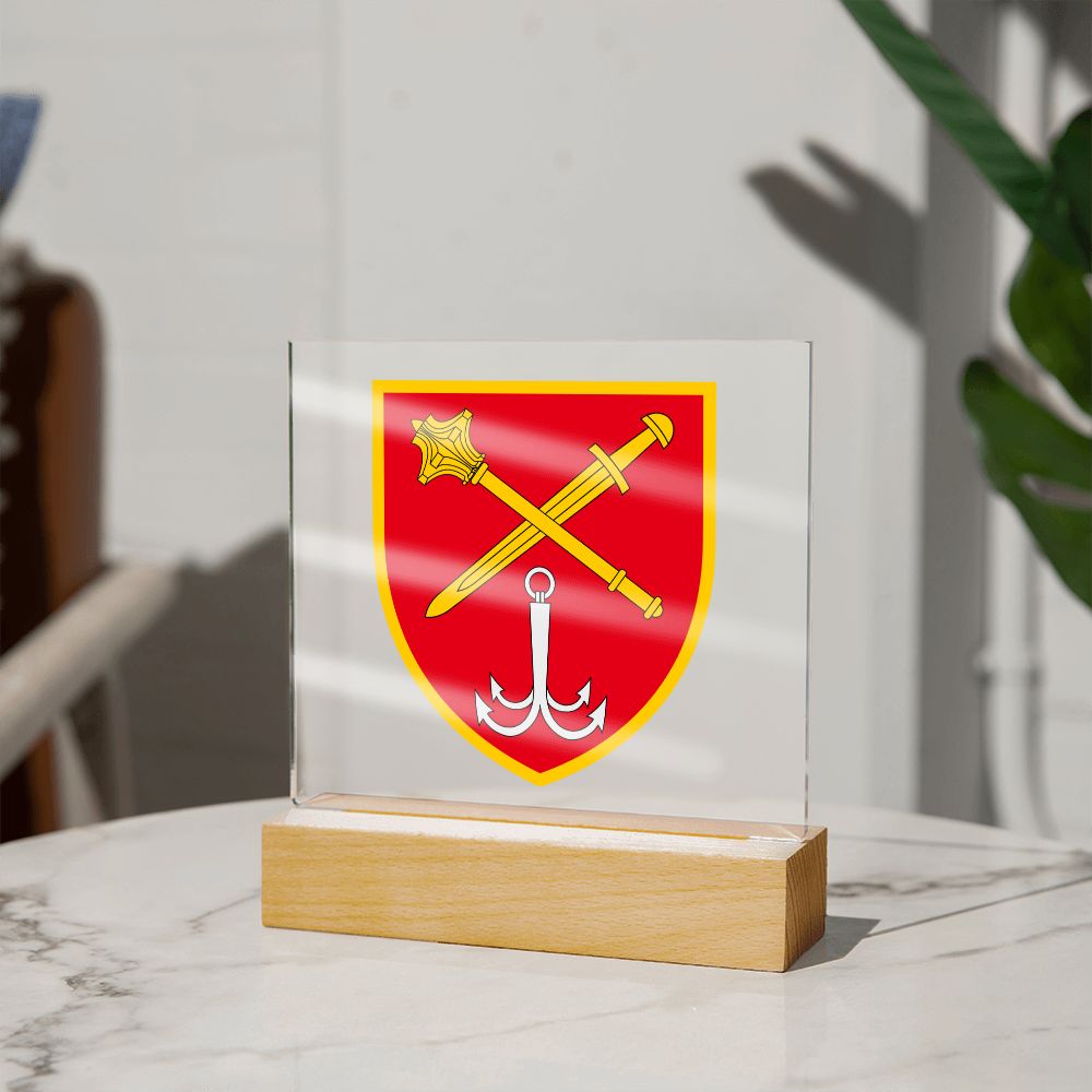 Operational Command South (Ukraine) - Square Acrylic Plaque