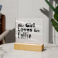 Collie - Square Acrylic Plaque