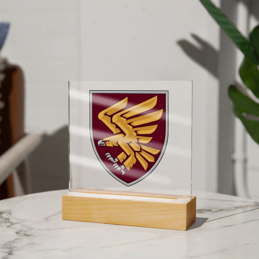 95th Air Assault Brigade (Ukraine) - Square Acrylic Plaque