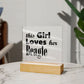 Beagle - Square Acrylic Plaque