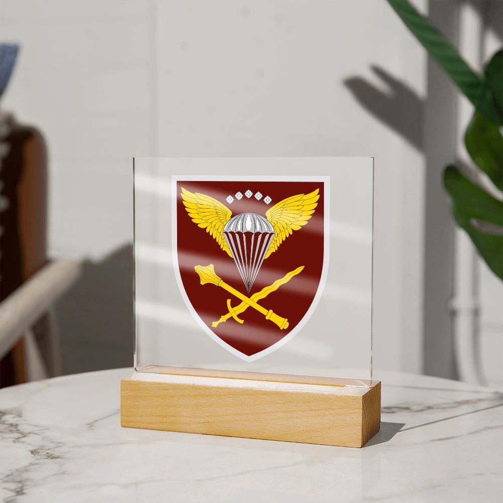 Air Assault Forces Command (Ukraine) - Square Acrylic Plaque