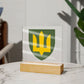 Ground Forces (Ukraine) - Square Acrylic Plaque