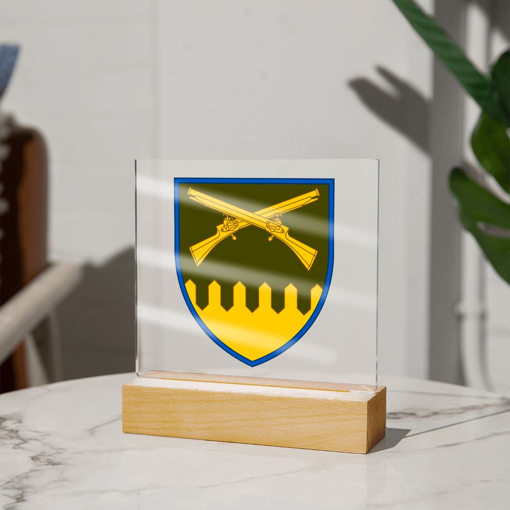 92nd Mechanized Brigade (Ukraine) - Square Acrylic Plaque