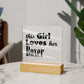 Boxer - Square Acrylic Plaque