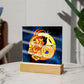 Zodiac Sign Capricorn - Square Acrylic Plaque