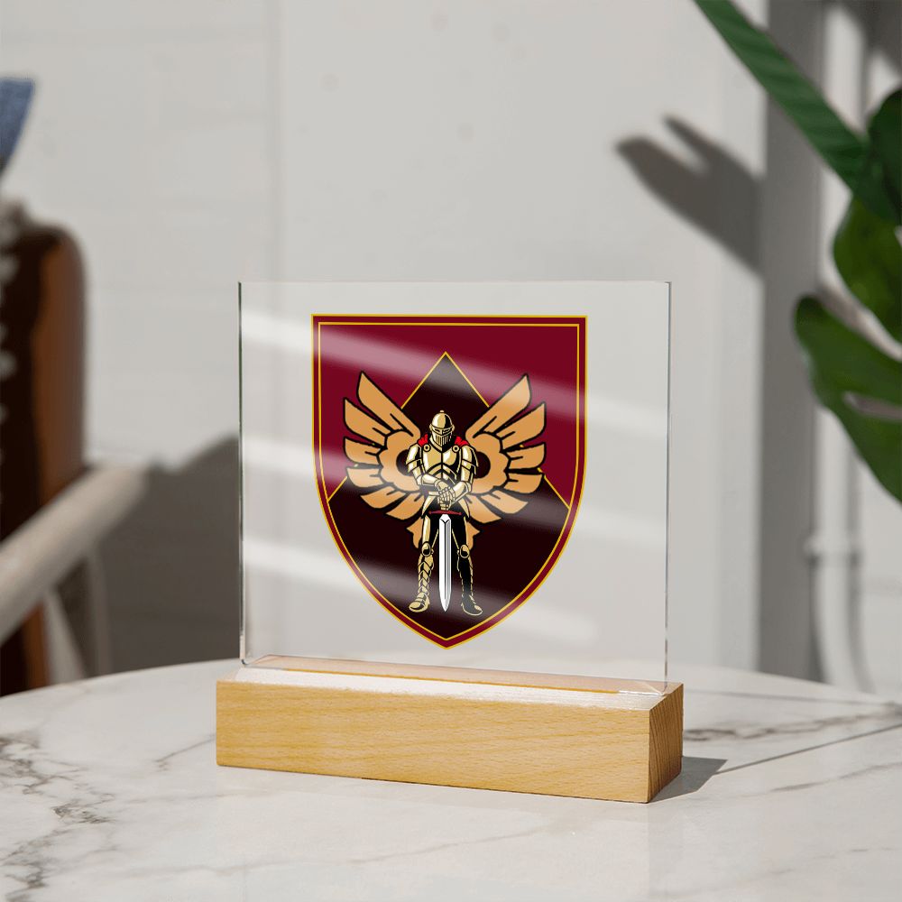 46th Air Assault Brigade (Ukraine) - Square Acrylic Plaque