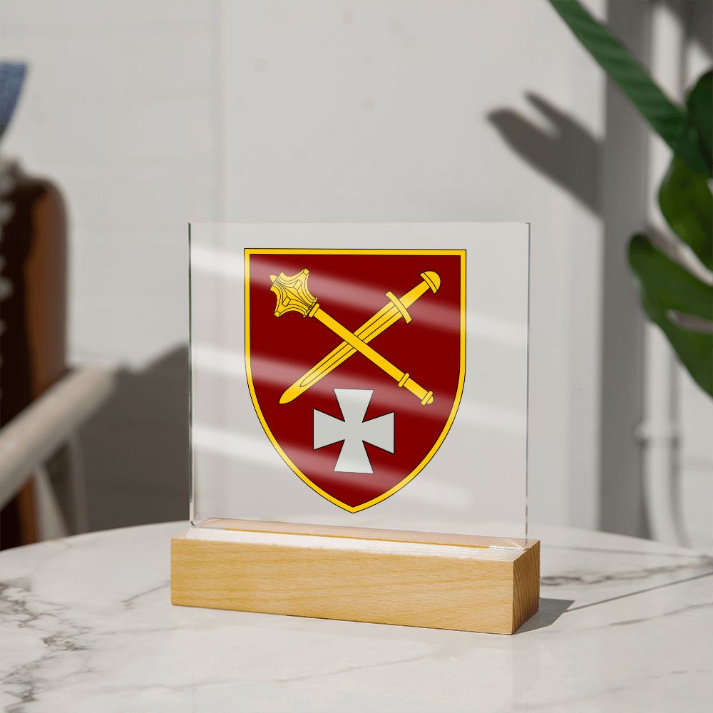 Operational Command West (Ukraine) - Square Acrylic Plaque