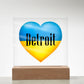 Ukrainian In Detroit - Square Acrylic Plaque