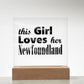 Newfoundland - Square Acrylic Plaque