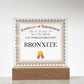 World's Greatest Bronxite - Square Acrylic Plaque