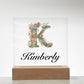 Kimberly 01 - Square Acrylic Plaque