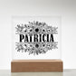 Patricia v2 - Square Acrylic Plaque