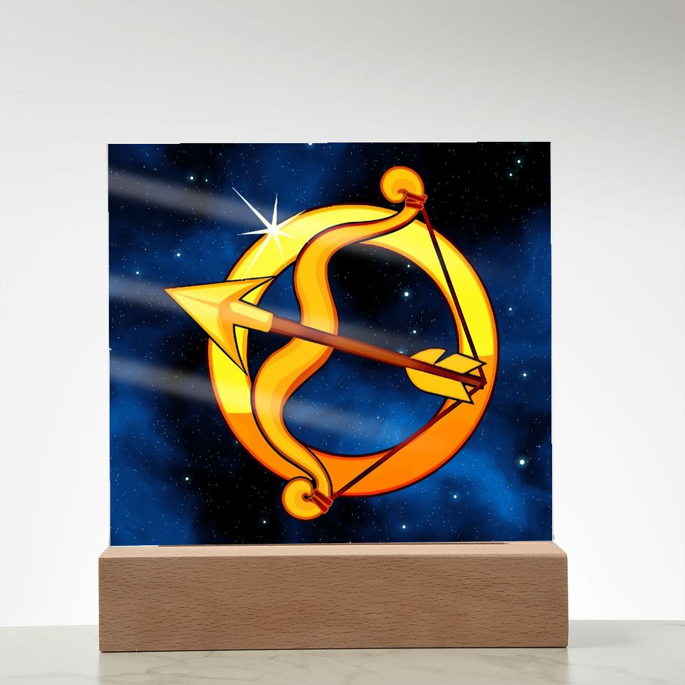 Zodiac Sign Sagittarius - Square Acrylic Plaque