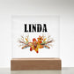 Linda v3 - Square Acrylic Plaque