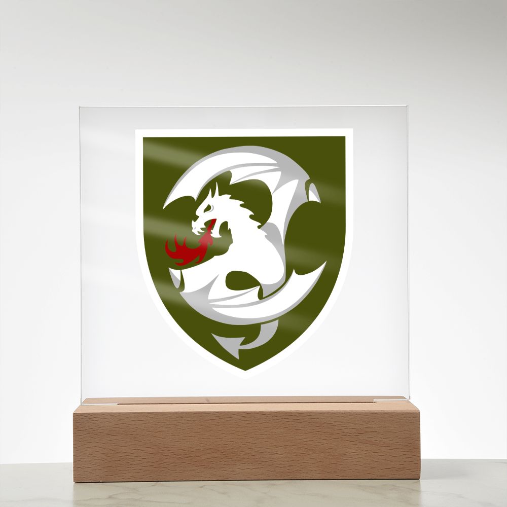 12th Army Aviation Brigade (Ukraine) - Square Acrylic Plaque