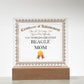 World's Greatest Beagle Mom - Square Acrylic Plaque