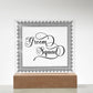 Groom Squad (Black) - Square Acrylic Plaque