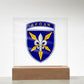 16th Army Aviation Brigade (Ukraine) - Square Acrylic Plaque