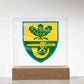 61st Jager Infantry Brigade (Ukraine) - Square Acrylic Plaque