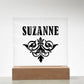 Suzanne v01 - Square Acrylic Plaque