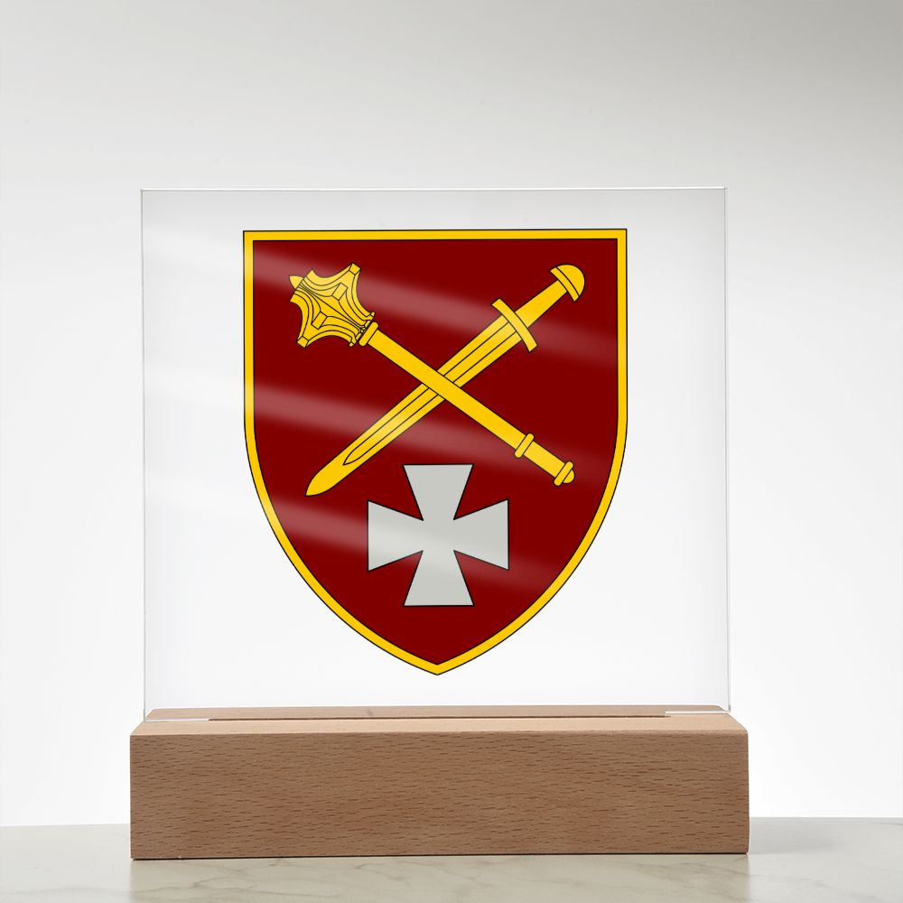 Operational Command West (Ukraine) - Square Acrylic Plaque