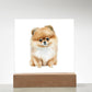 Dog Lover Collection (Watercolor) 11 - Square Acrylic Plaque