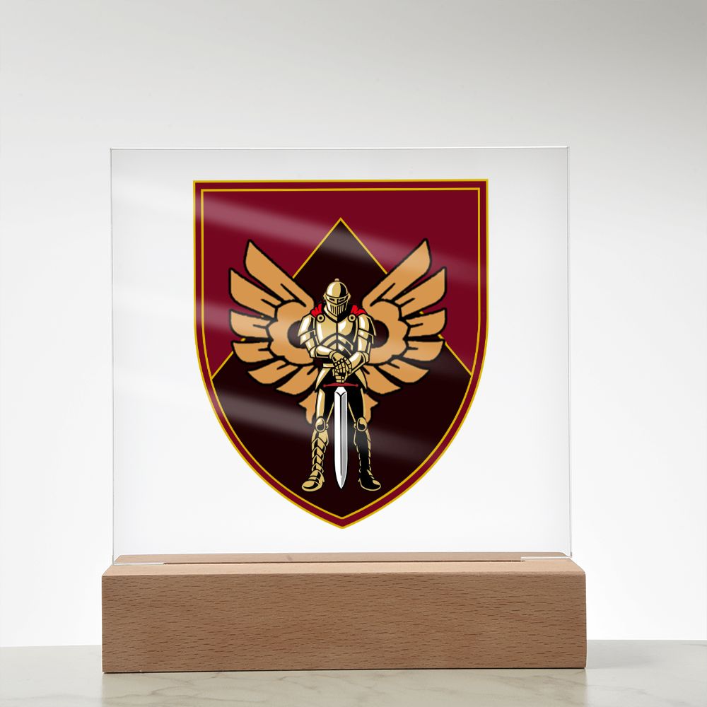 46th Air Assault Brigade (Ukraine) - Square Acrylic Plaque