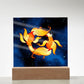 Zodiac Sign Pisces - Square Acrylic Plaque