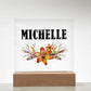 Michelle v3 - Square Acrylic Plaque