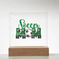 Soccer Mom - Square Acrylic Plaque
