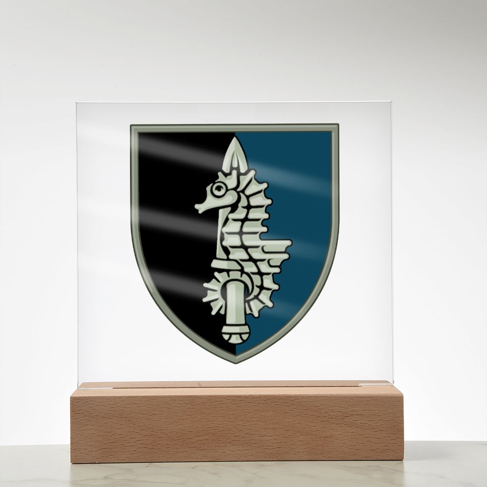 73rd Maritime Special Operations Center (Ukraine) - Square Acrylic Plaque