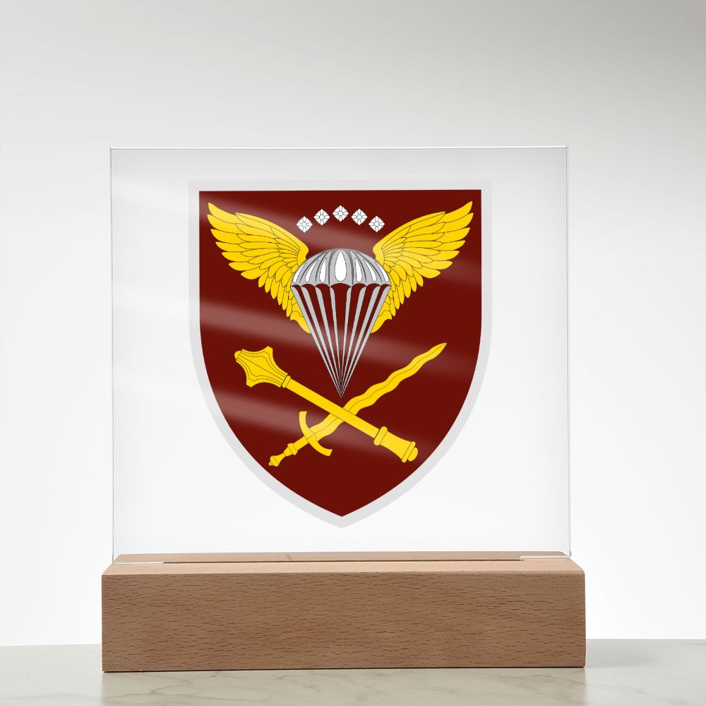 Air Assault Forces Command (Ukraine) - Square Acrylic Plaque